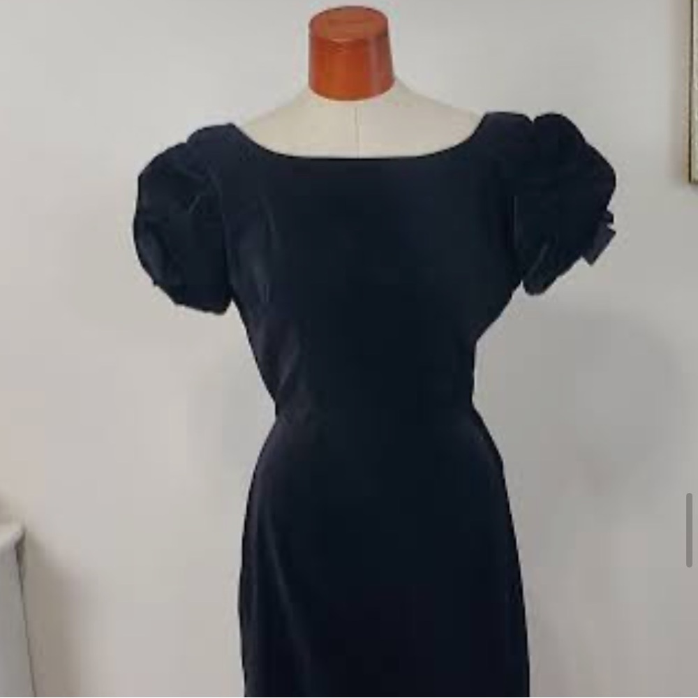 Alexander McQueen clever midi dress with puff sleeves 40It 4us - Picture 5 of 8